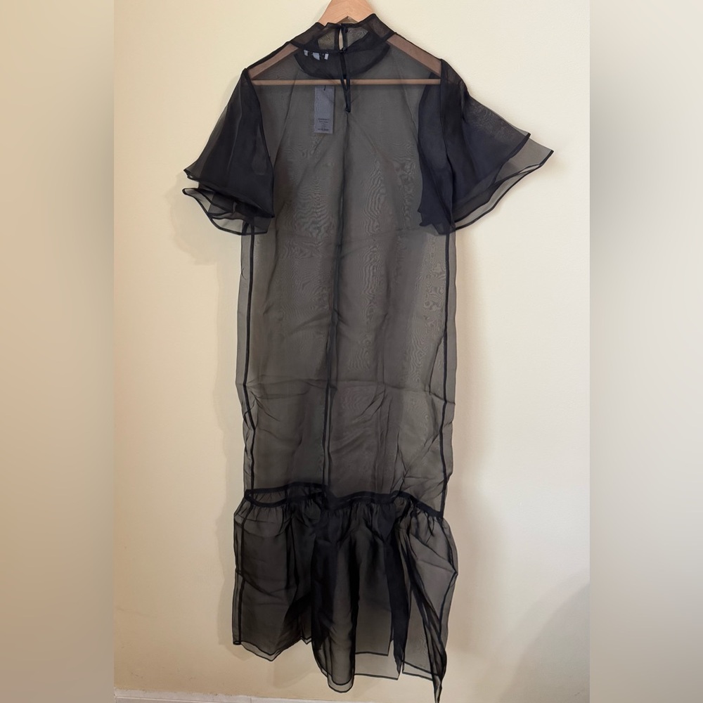 Kamperett New Barre Dress Silk Black Small - Picture 10 of 10